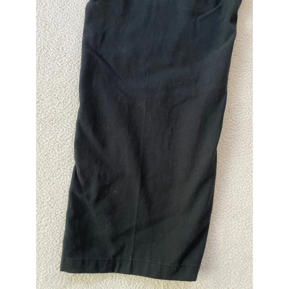 Wrangler Mens 38x30 Workwear Cargo Pants Black Cotton Blend Utility Service